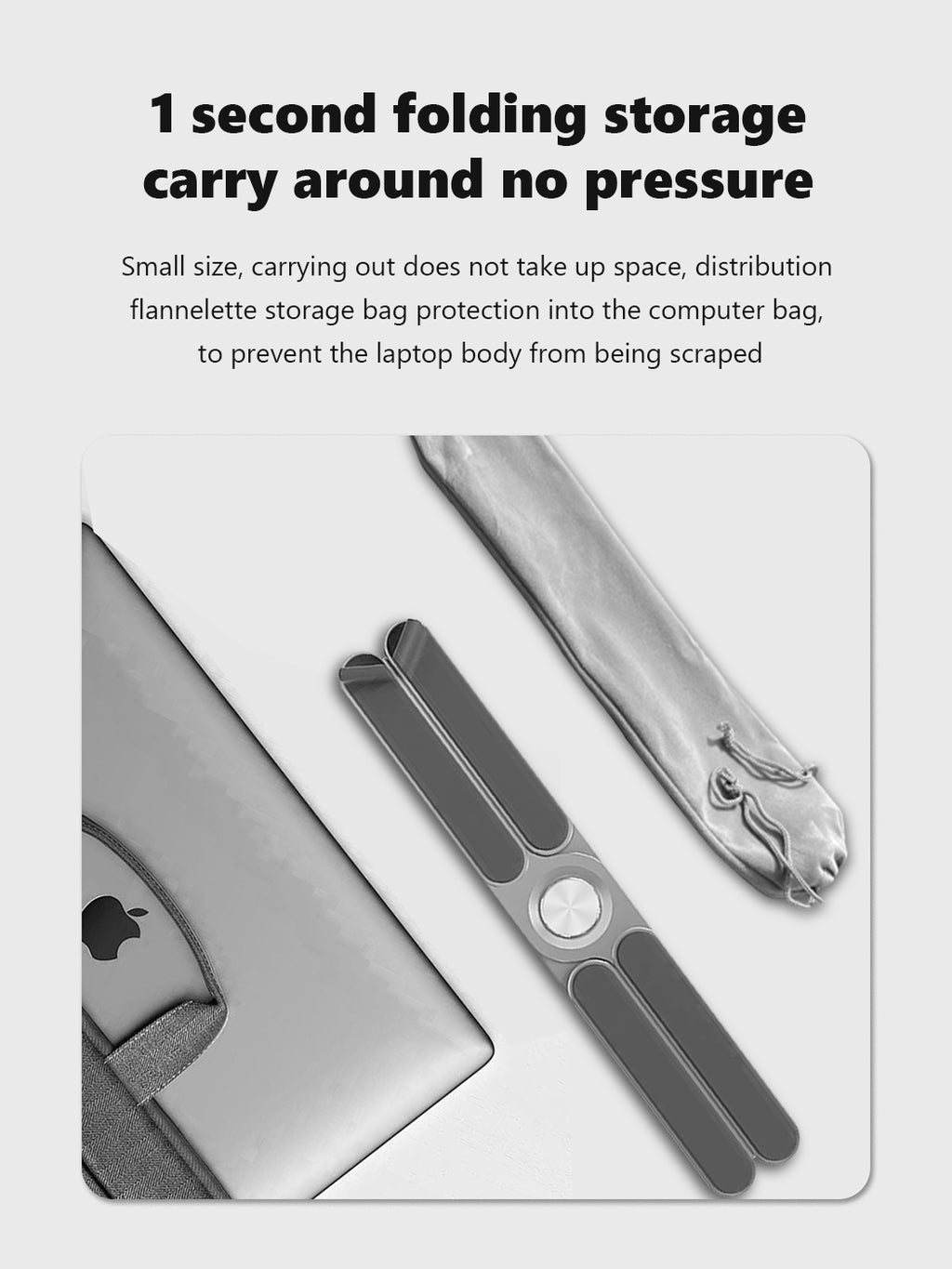 DrHealWell EXO-Low Laptop Stand