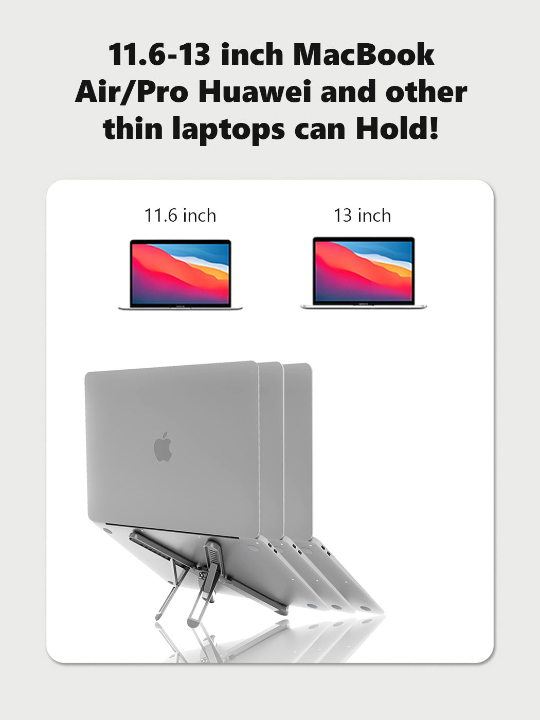 DrHealWell EXO-Low Laptop Stand