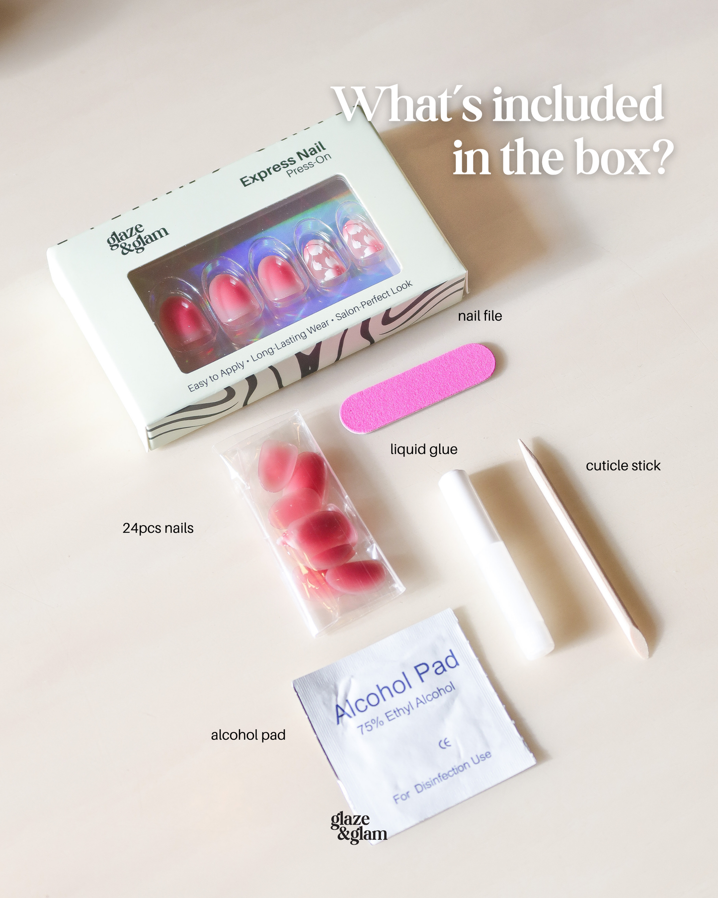 #003:  Sakura Petals LumiGel™ Nails