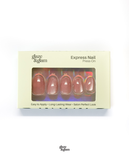 #006: Pink Glitter LumiGel™ Nails
