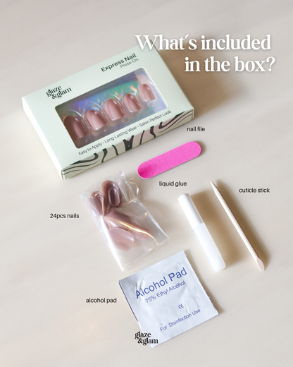 #006: Pink Glitter LumiGel™ Nails