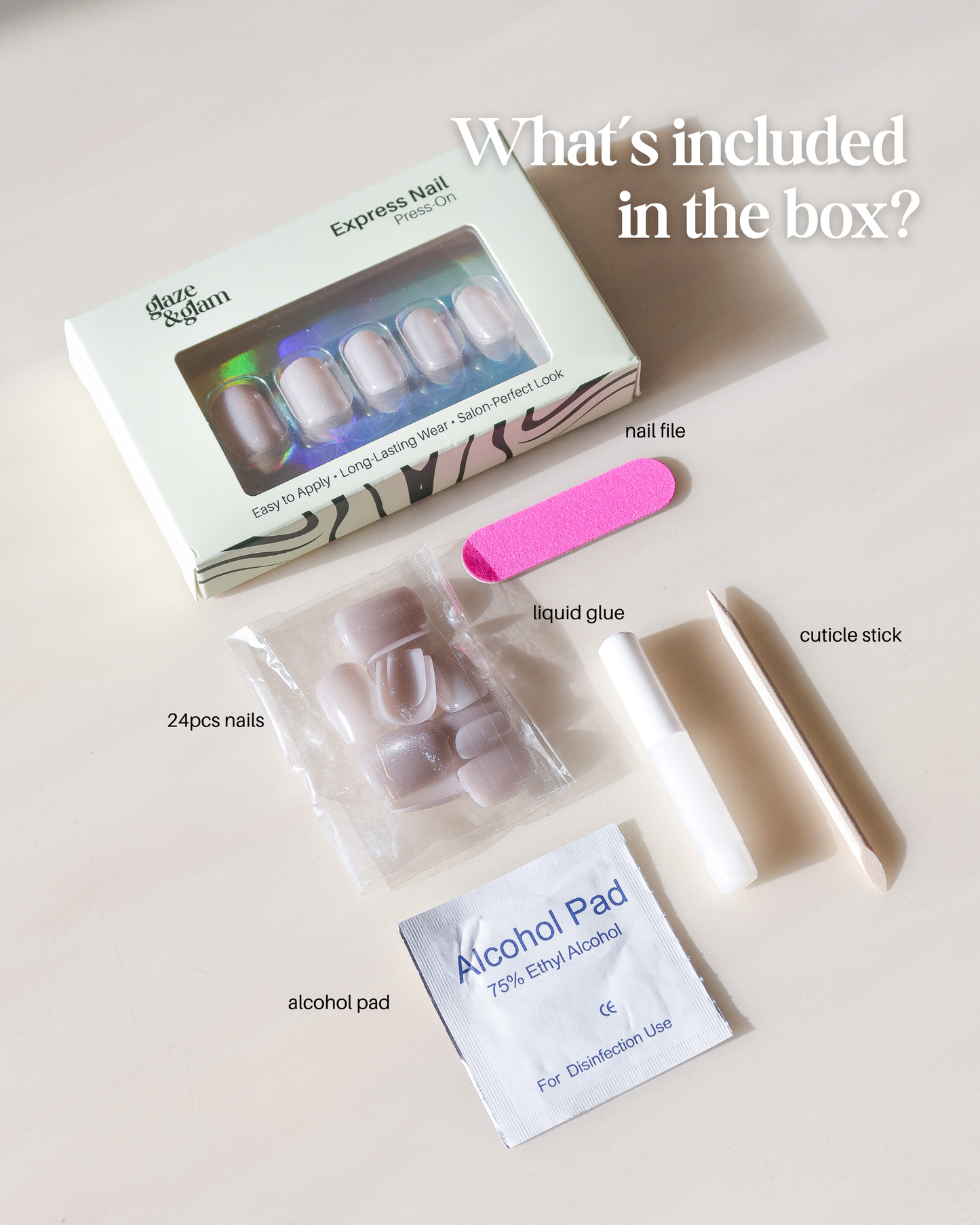 #007:  Starlight LumiGel™ Nails