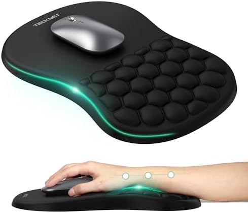DrHealWell Ergonomic Hex Mouse Pad