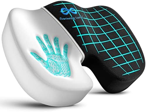 DrHealWell Everlasting Comfort Tailbone Protection, Sciatica & Posture Memory Foam Seat Cushion