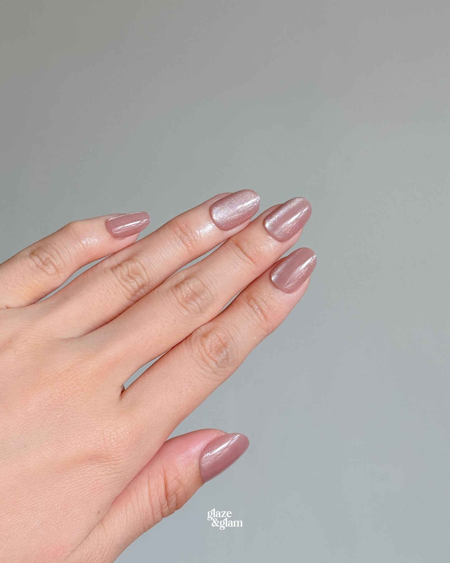 #006: Pink Glitter LumiGel™ Nails
