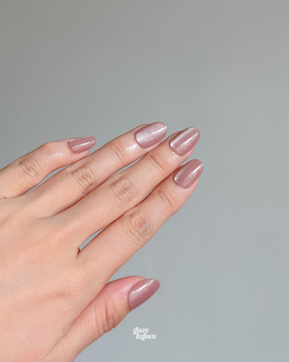 #006: Pink Glitter LumiGel™ Nails