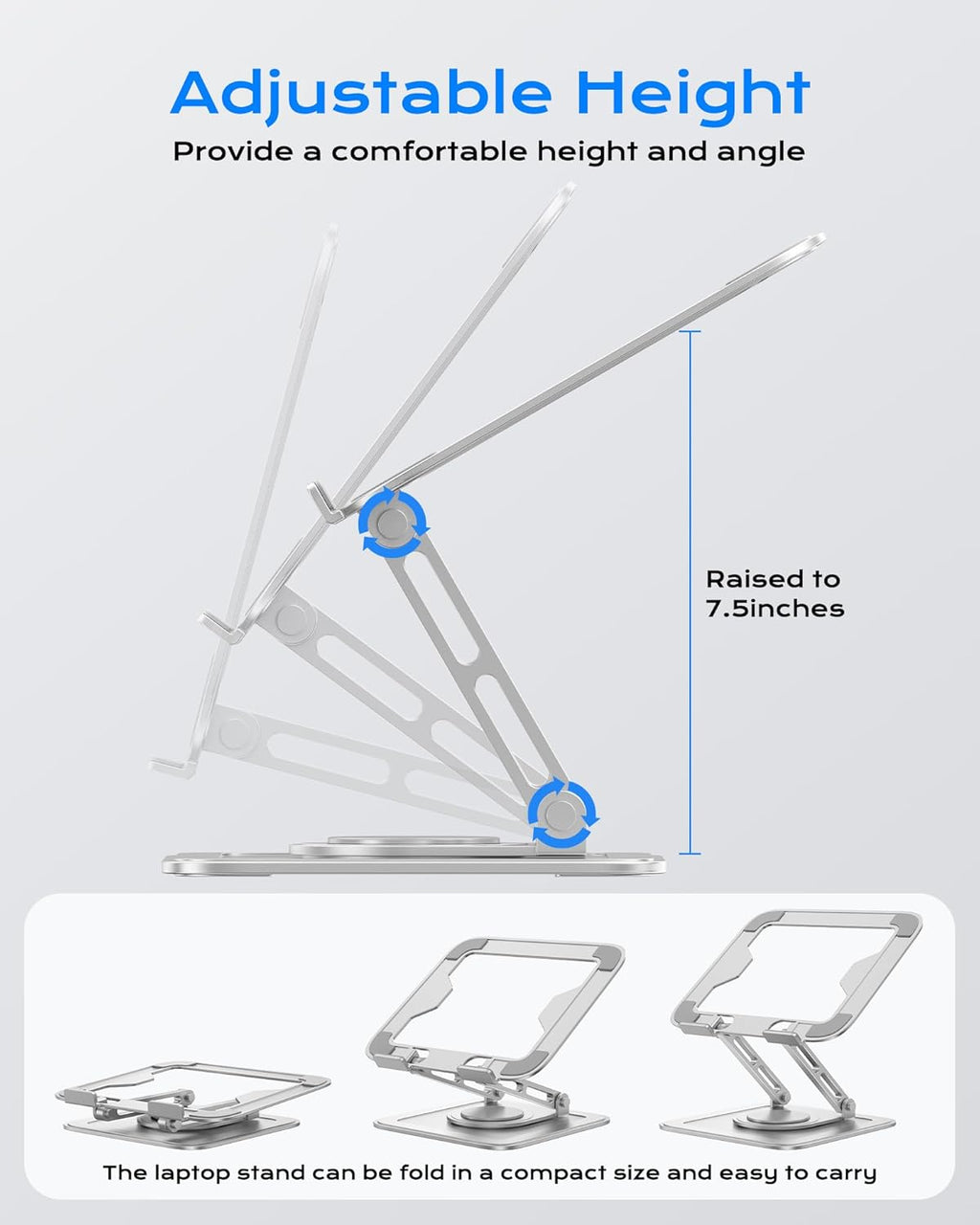 DrHealWell EXO-K Adjustable Laptop Stand