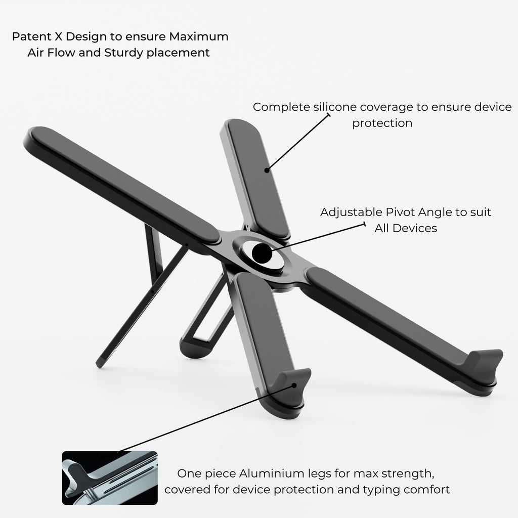 DrHealWell EXO-Low Laptop Stand
