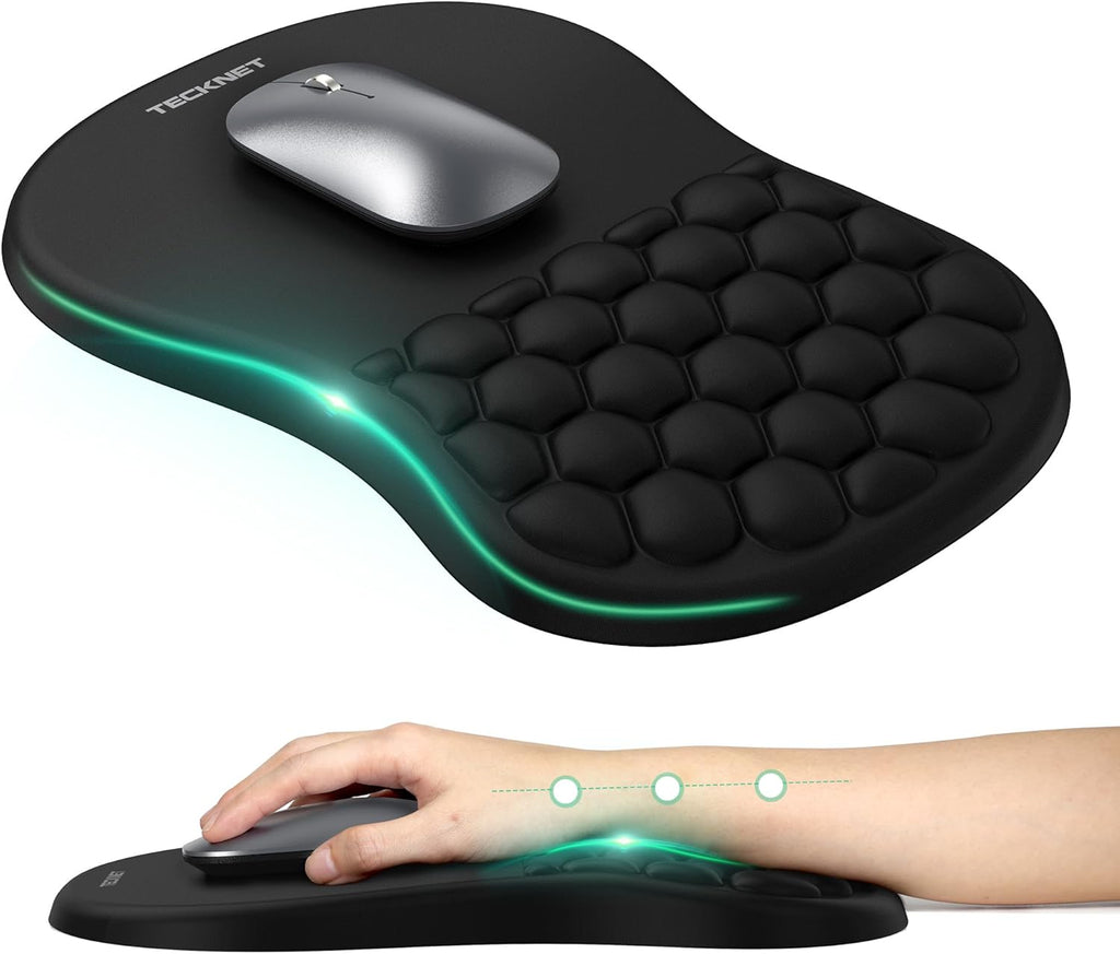DrHealWell Ergonomic Hex Mouse Pad