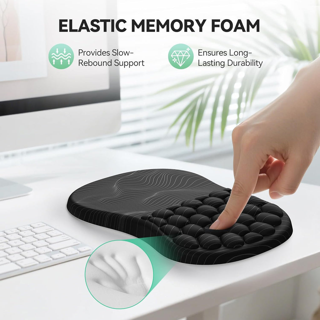 DrHealWell Ergonomic Hex Mouse Pad