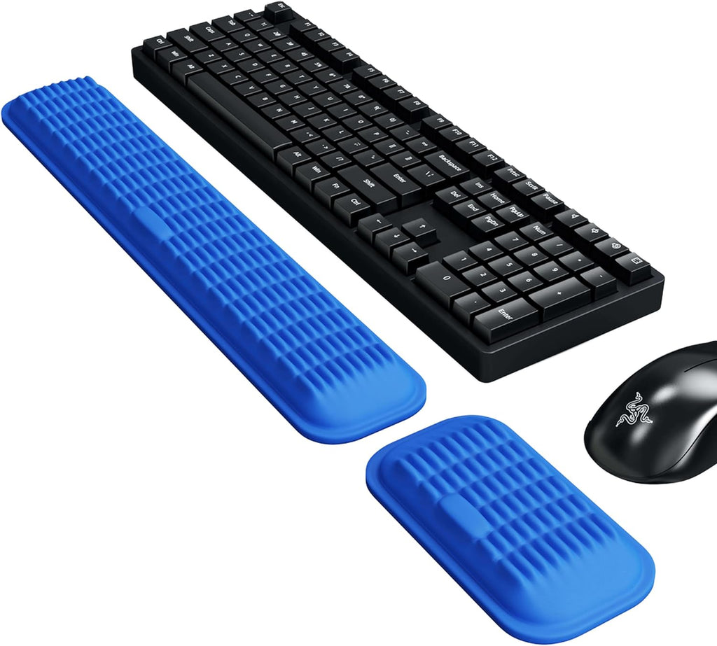 DrHealWell Ergonomic Wrist Rest for Keyboard and Mouse