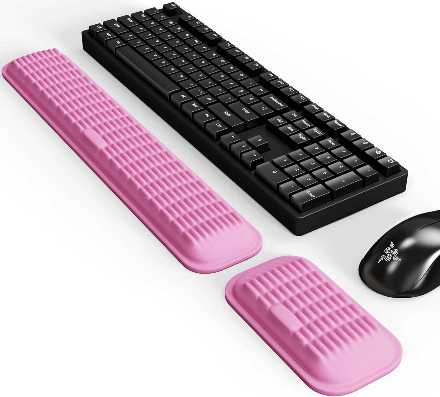 DrHealWell Ergonomic Wrist Rest for Keyboard and Mouse
