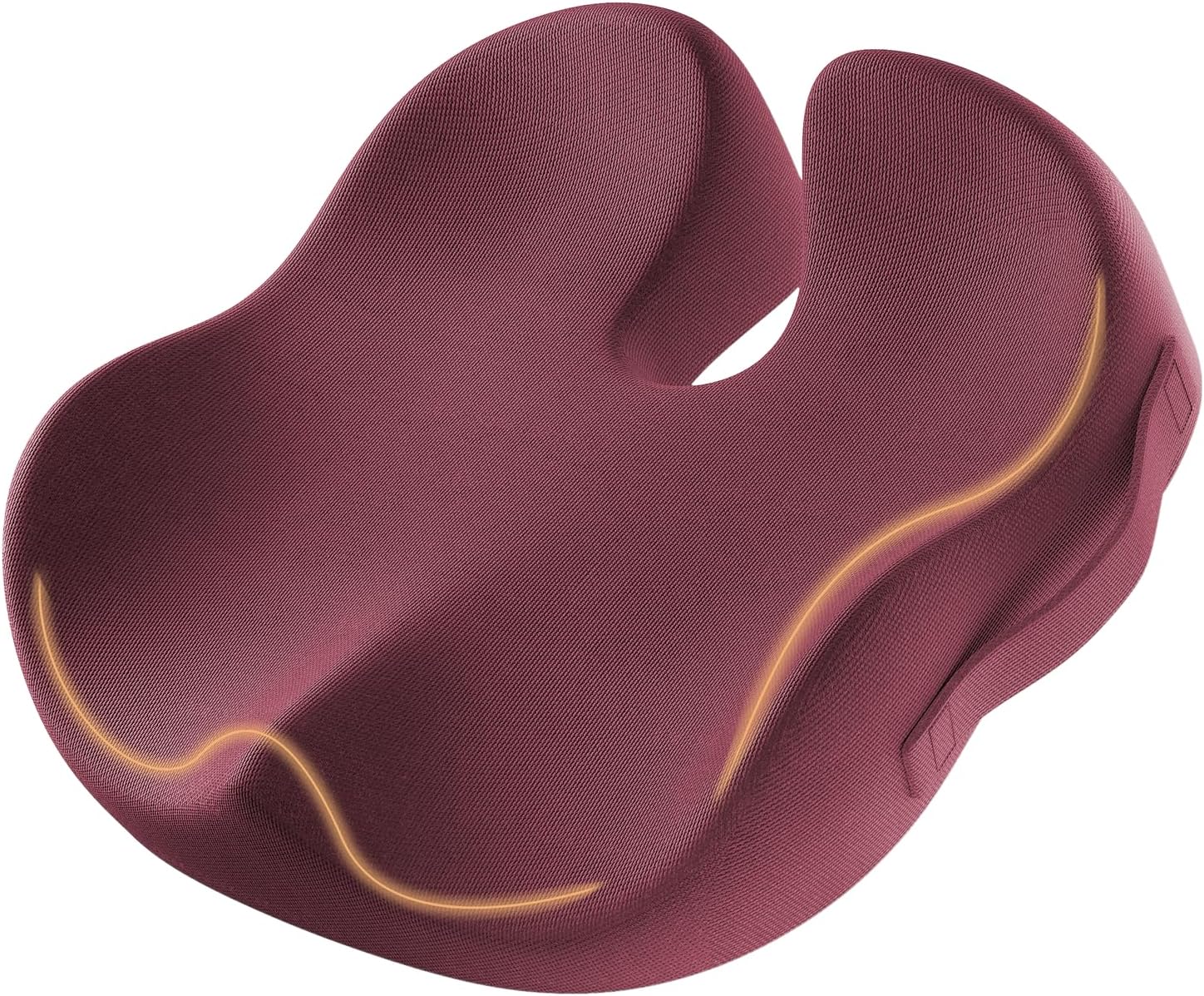 DrHealWell ArcPro Memory Cushion For Tailbone Protection, Sciatica & Pressure Relief