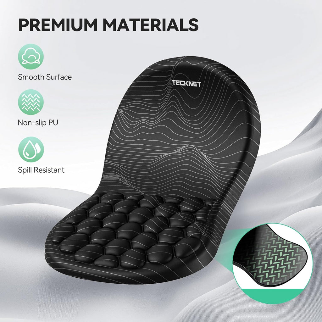 DrHealWell Ergonomic Hex Mouse Pad