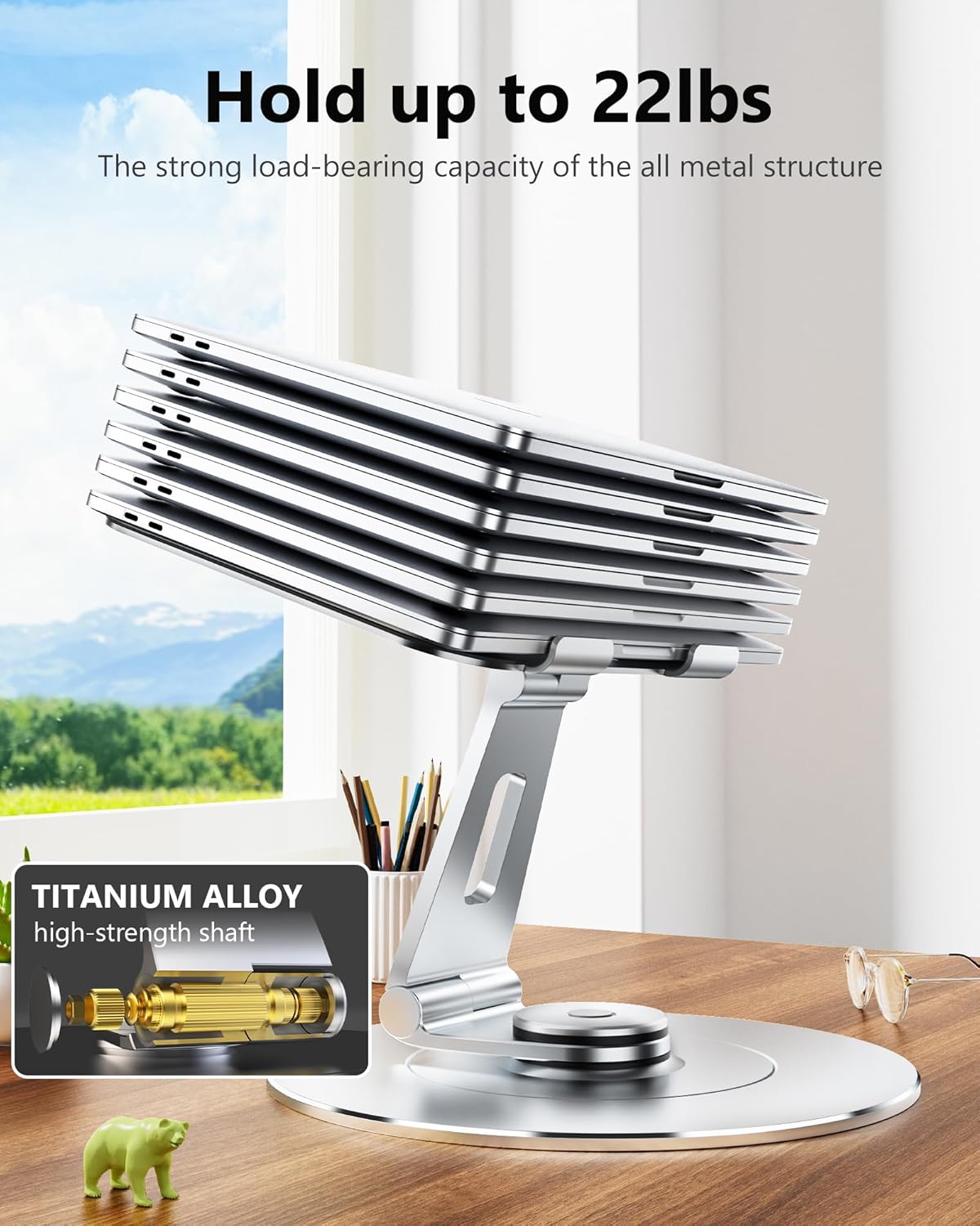 DrHealWell EXO-K Adjustable Laptop Stand