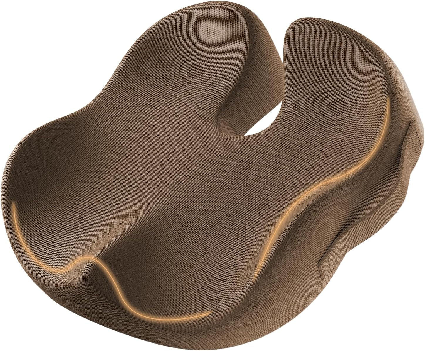 DrHealWell ArcPro Memory Cushion For Tailbone Protection, Sciatica & Pressure Relief