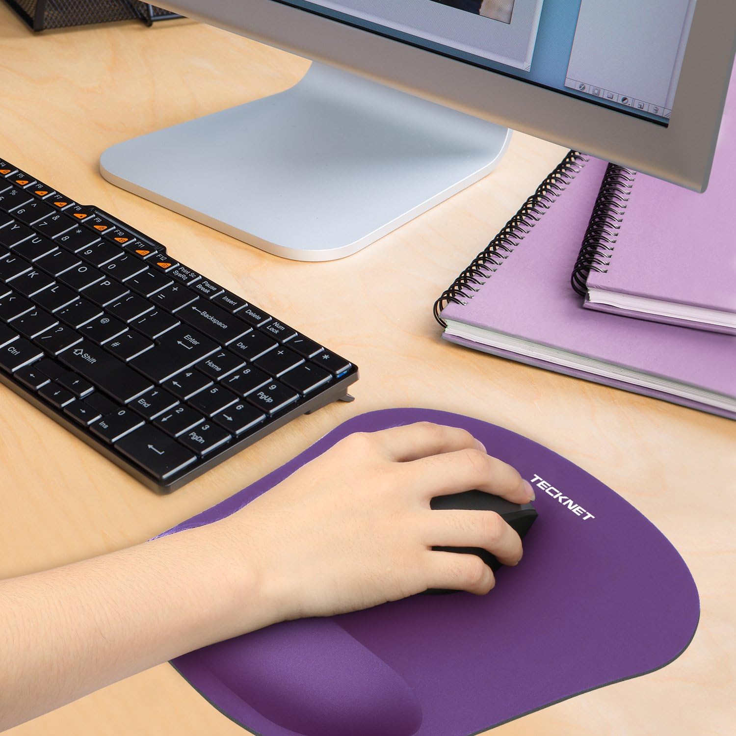 DrHealWell Ergonomic Hex Mouse Pad