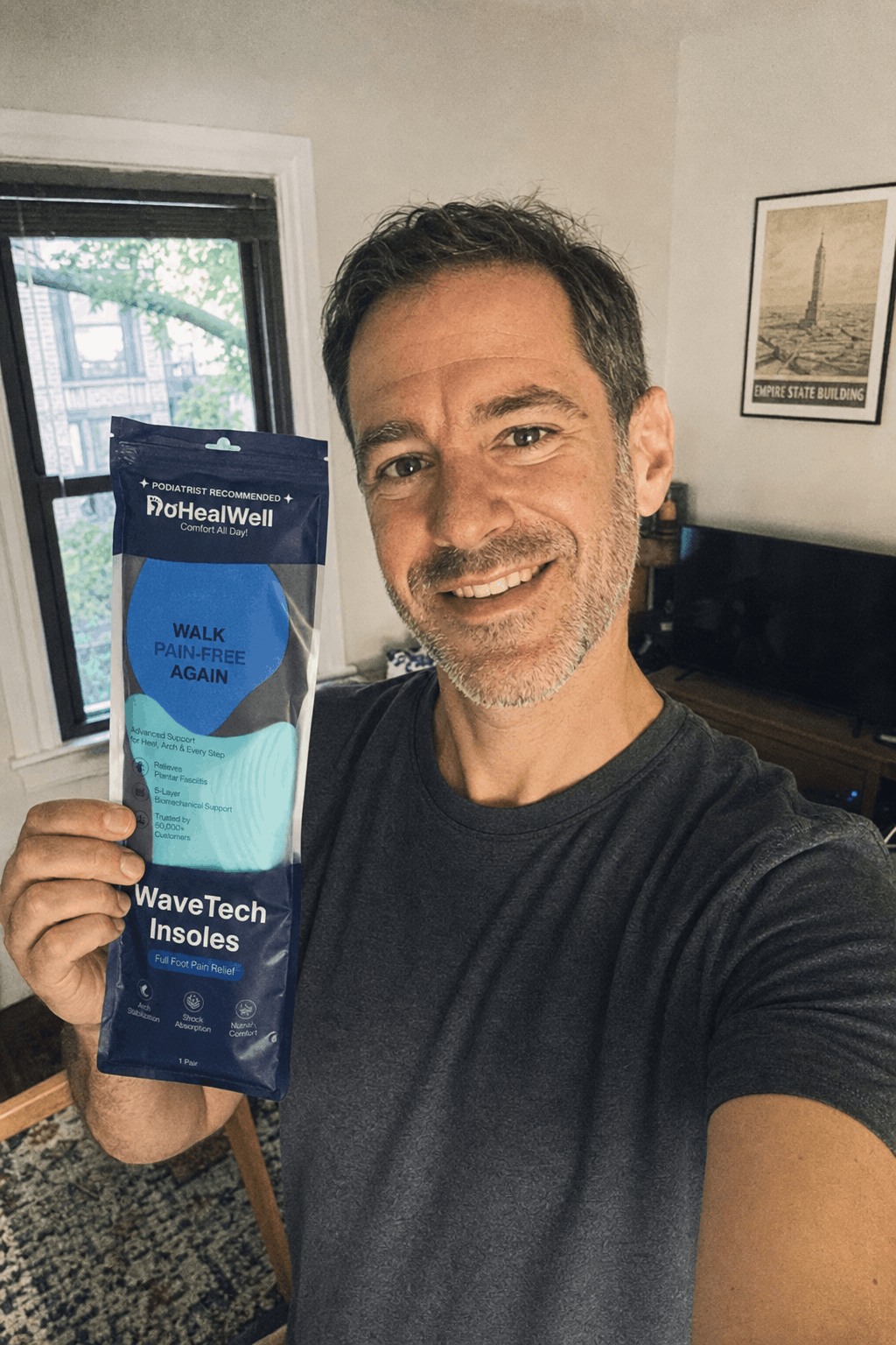 DrHealWell ActiveBounce® Foot Insoles