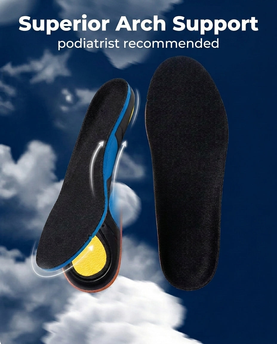 DrHealWell CushionWave® Foot Insoles