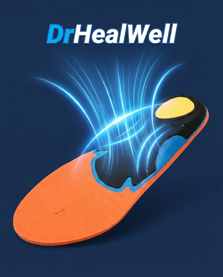 DrHealWell CushionWave® Foot Insoles