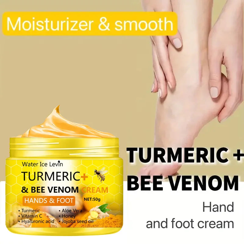 DrHealWell Bee Venom Hand and Foot Cream — Natural Repair Cream for Dry Flaky Skin
