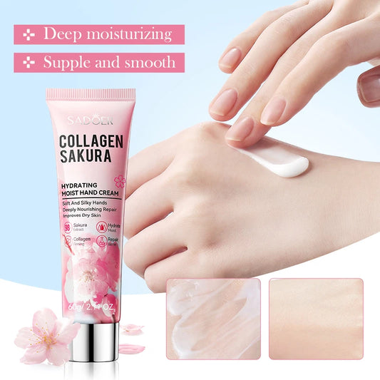 Collagen Sakura Hand Cream