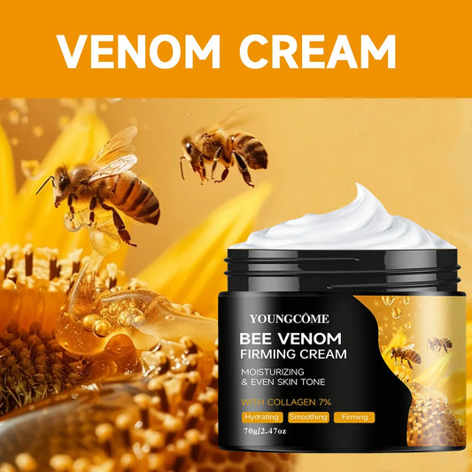 DrHealWell Bee Venom Face and Neck Cream — Natural Collagen Boost for Firm Lifted Skin