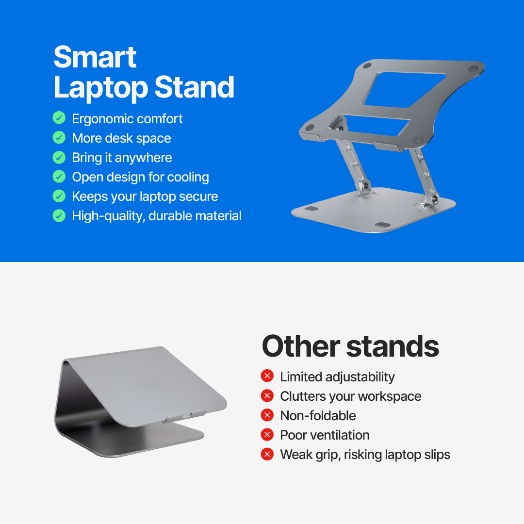 DrHealWell Smart Laptop Stand