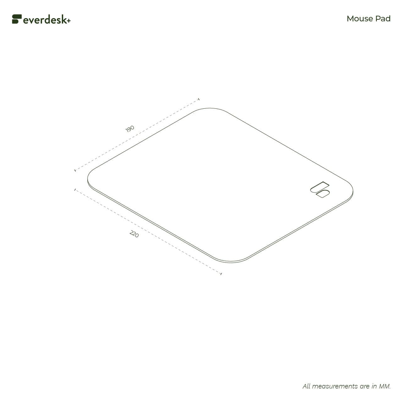 DrHealWell Mouse Pad