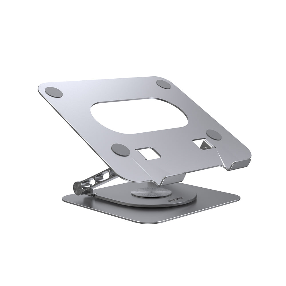 DrHealWell Adjustable Laptop Stand with 360° Rotating Base