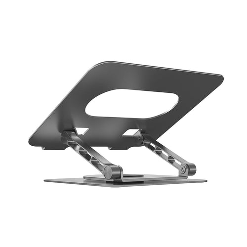 DrHealWell Adjustable Laptop Stand with 360° Rotating Base