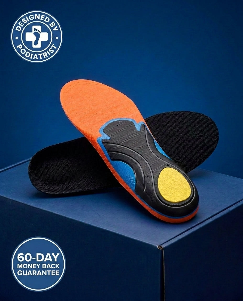DrHealWell CushionWave® Foot Insoles