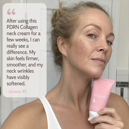 PlumpDew PDRN GuaSha Collagen 2-In-1 Neck Cream