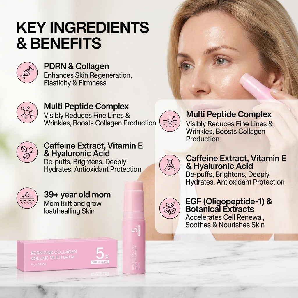 PlumpDew® PDRN Pink Collagen Moisture & Wrinkle Balm