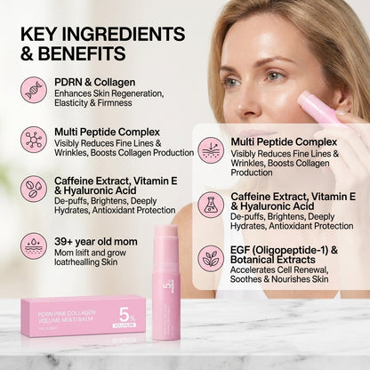 PlumpDew® PDRN Pink Collagen Moisture & Wrinkle Balm