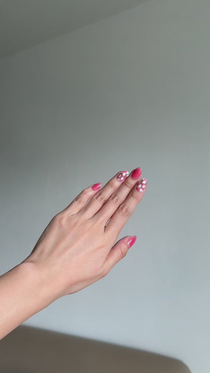 #003:  Sakura Petals LumiGel™ Nails