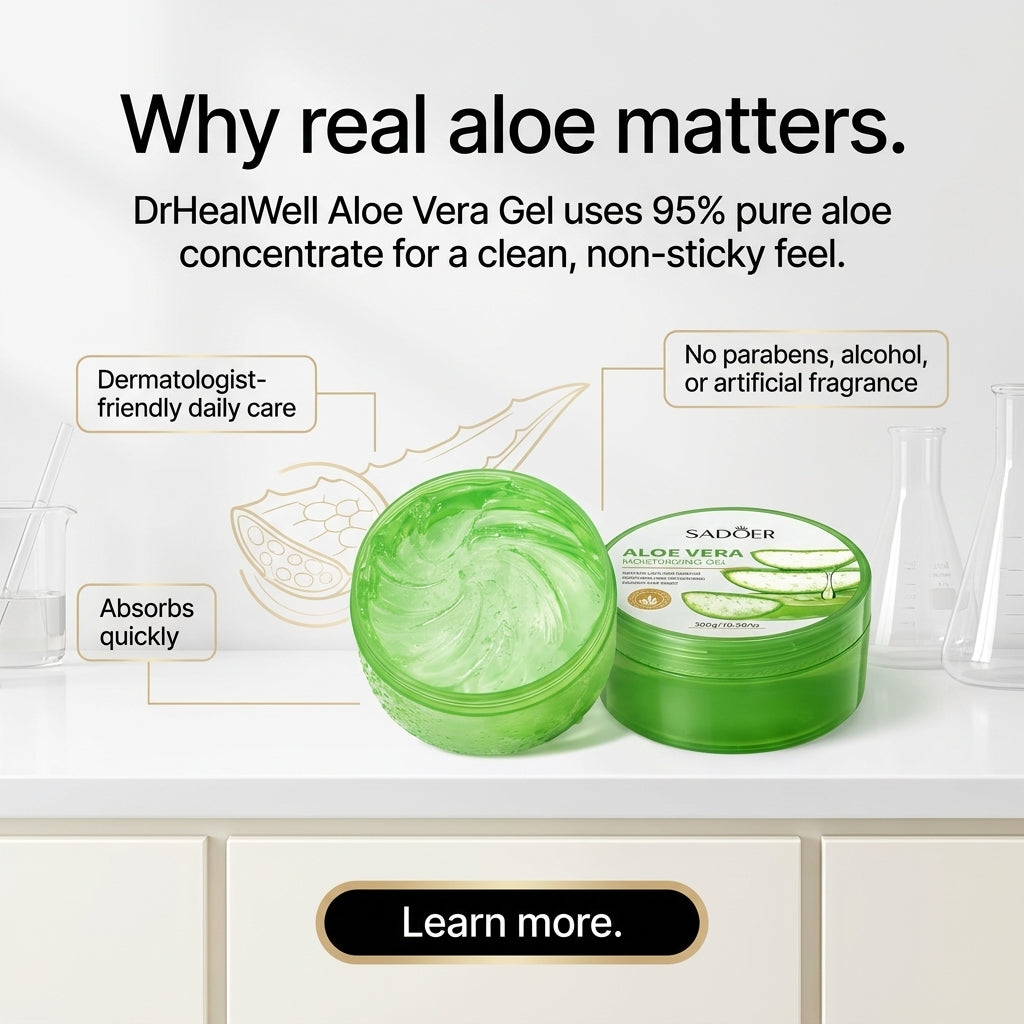 DrHealWell Aloe Vera Gel (For Summer Relief)
