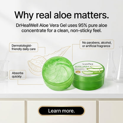 DrHealWell Aloe Vera Gel (For Summer Relief)