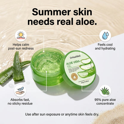 DrHealWell Aloe Vera Gel (For Summer Relief)