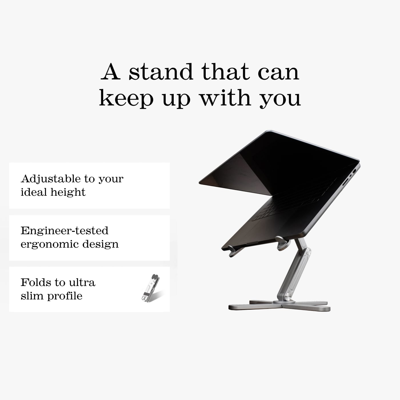 DrHealWell EXO 360° Laptop Stand